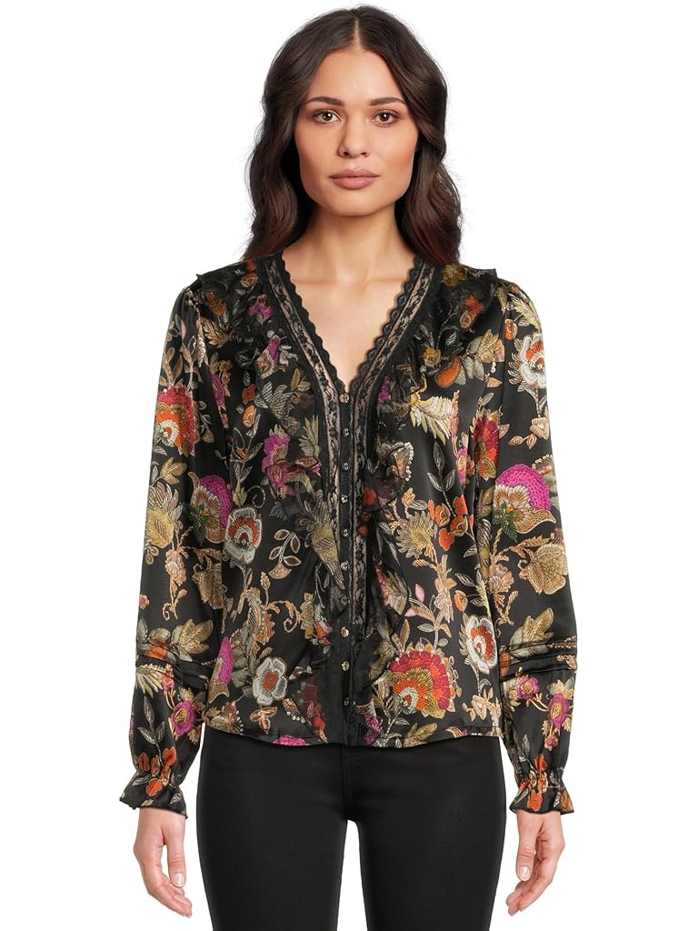 Multi Johnny Was Claudia Blouse - Lowri