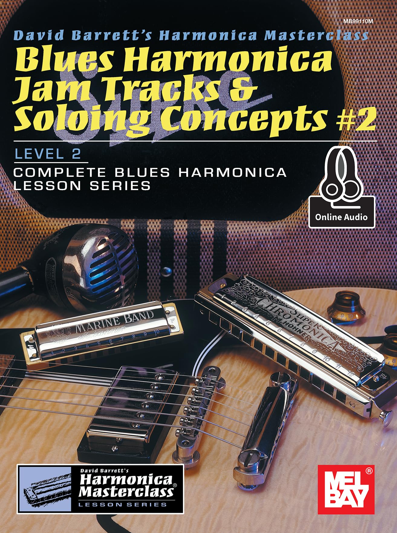 Blues Harmonica Jam Tracks & Soloing Concepts #2 (Harmonica Masterclass Lesson)