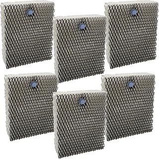 HIFROM 6Pack Replacement Humidifier Wick Filter HWF100 Replacement Filter E Compatible with Holmes HM4600 HM6000 HM6000RC HM6005 HM7203 HM7203RV HM7204 HM7808 HM7305 Humidifier