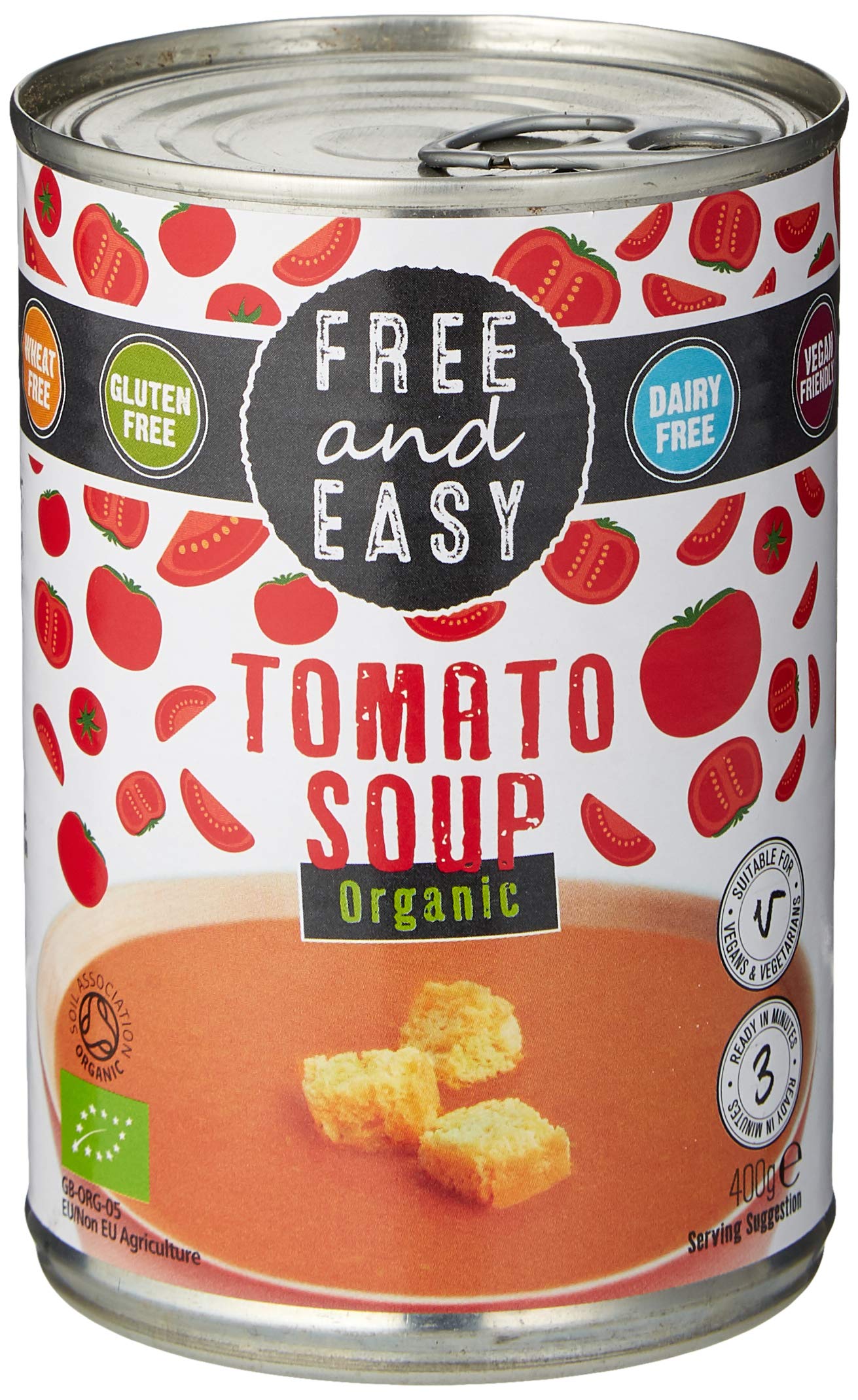 Free & Easy Organic Tomato Soup 400g