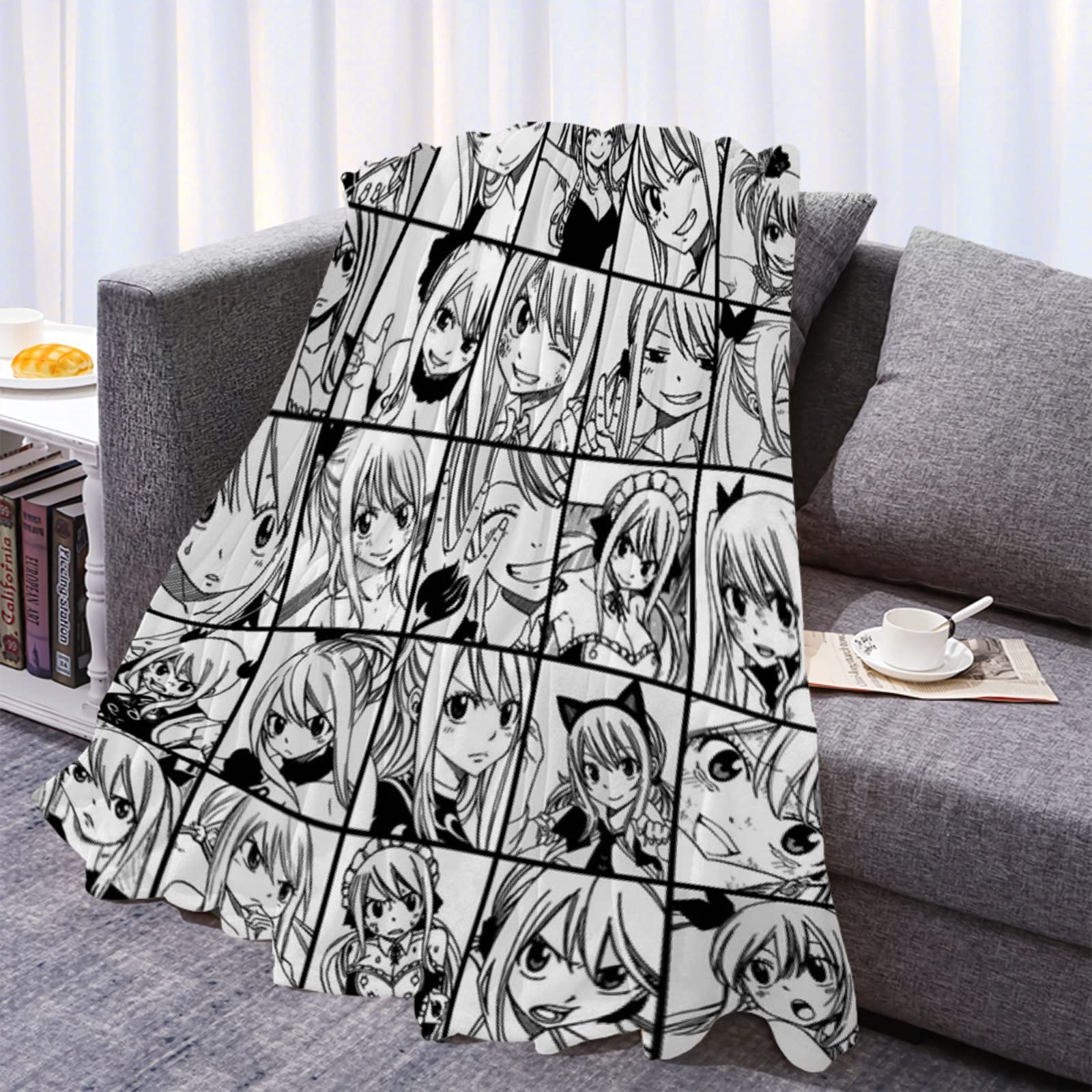 Xuliaro Lucy Heartfilia Fairy Tail Throw Blanket Ultra Super Soft