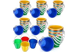 72 Count Beach Pails Bulk