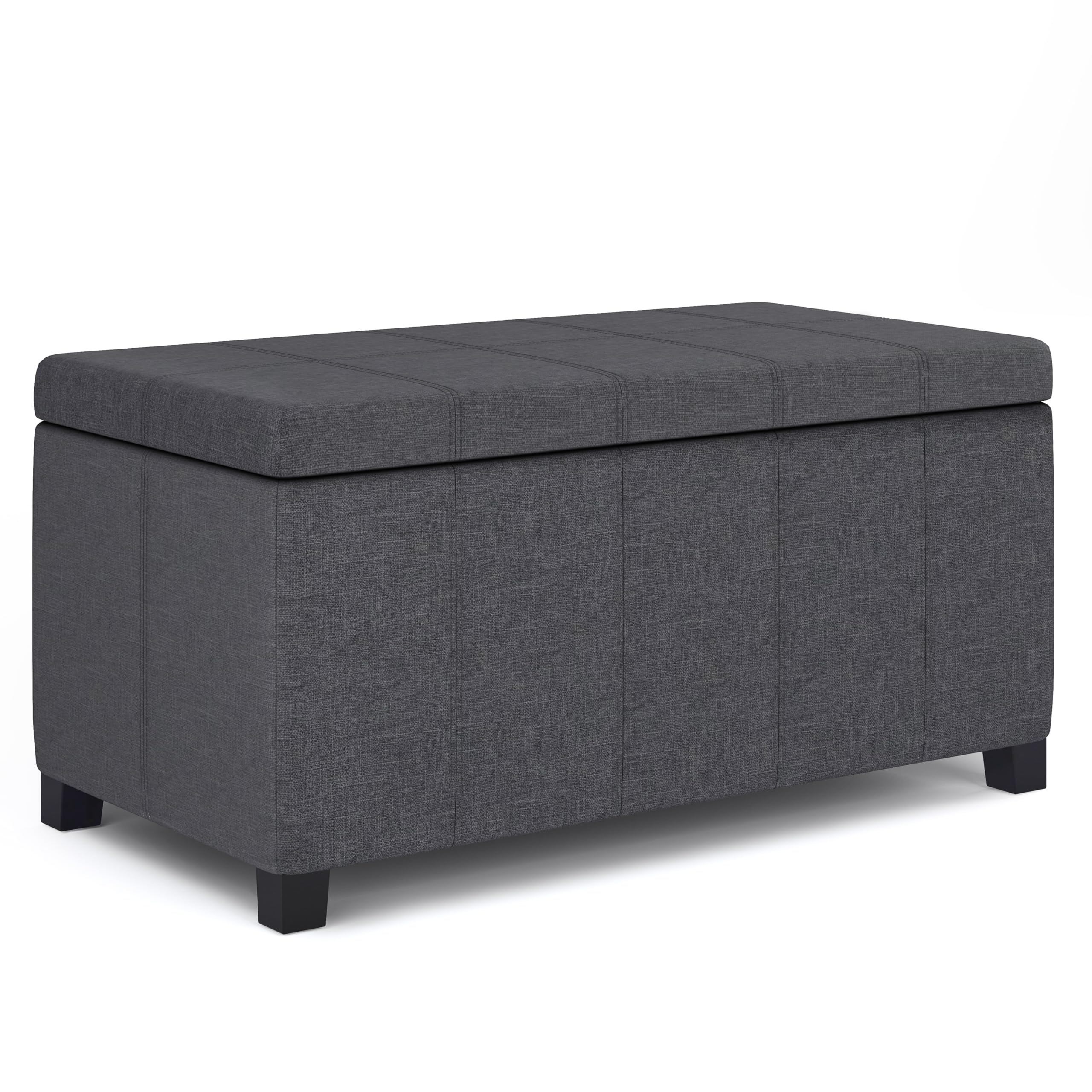 Lift Top Storage Ottoman Bench, 36 Inch