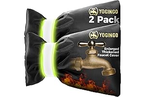 Winter Pipe Cover Freeze Protection, Insulated Faucet Socks