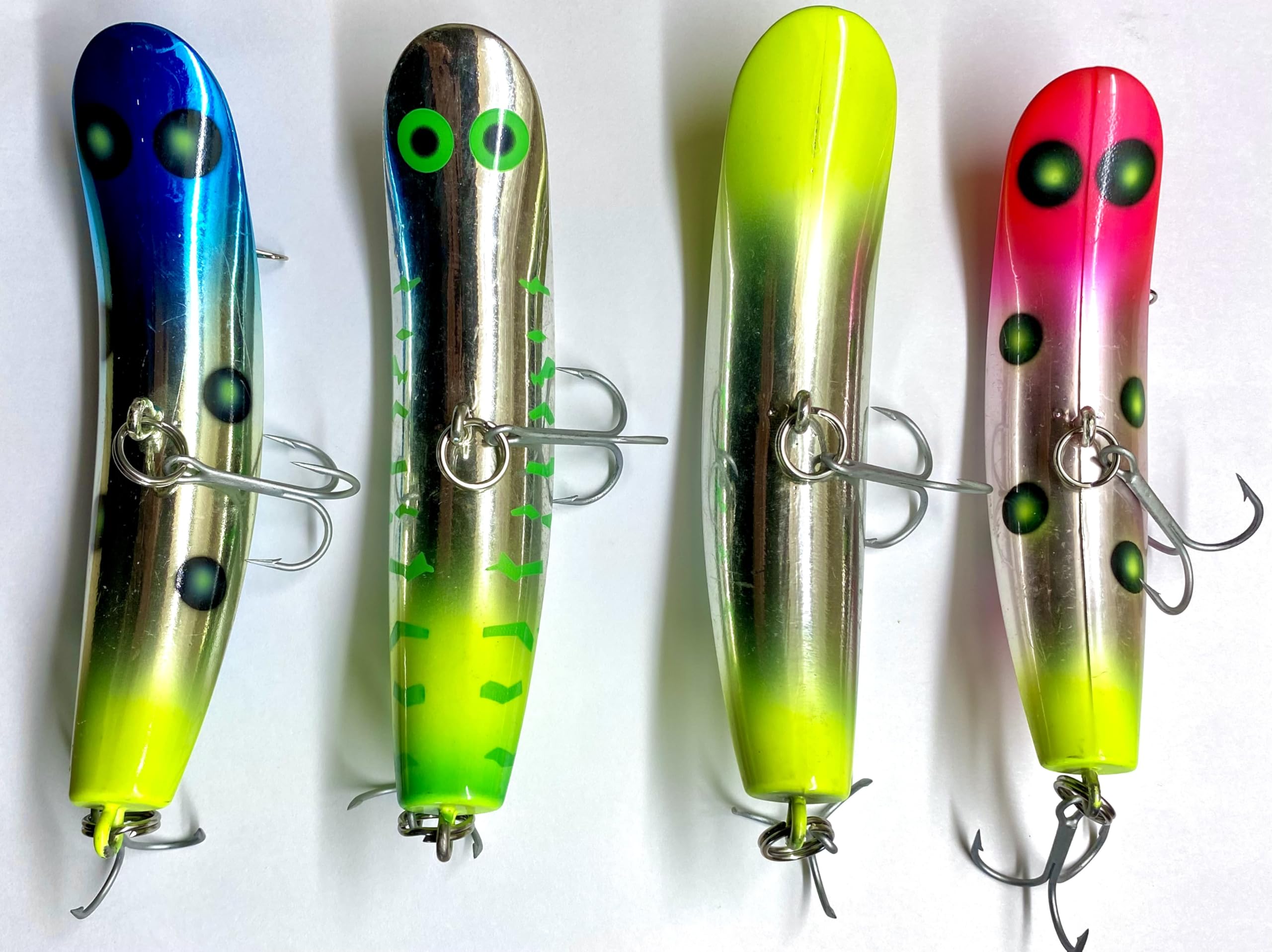 Amazon.com : Montana Tackle Salmon Plug: Chartreuse Goose : Sports