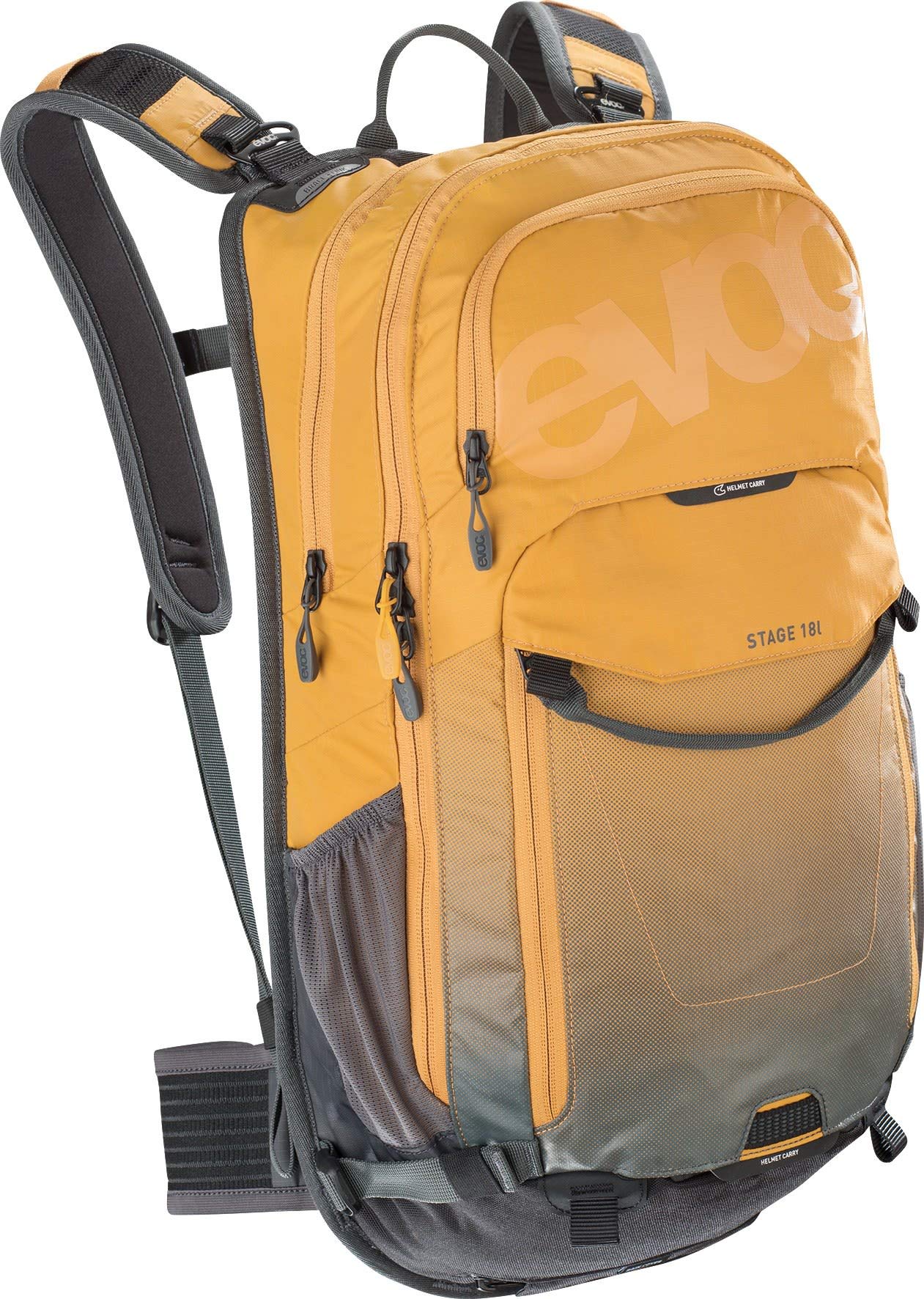 Sac D'hydratation EVOC Stage 12 L, Orange, Sans Poche à Eau, Idéal Pour Le VTT