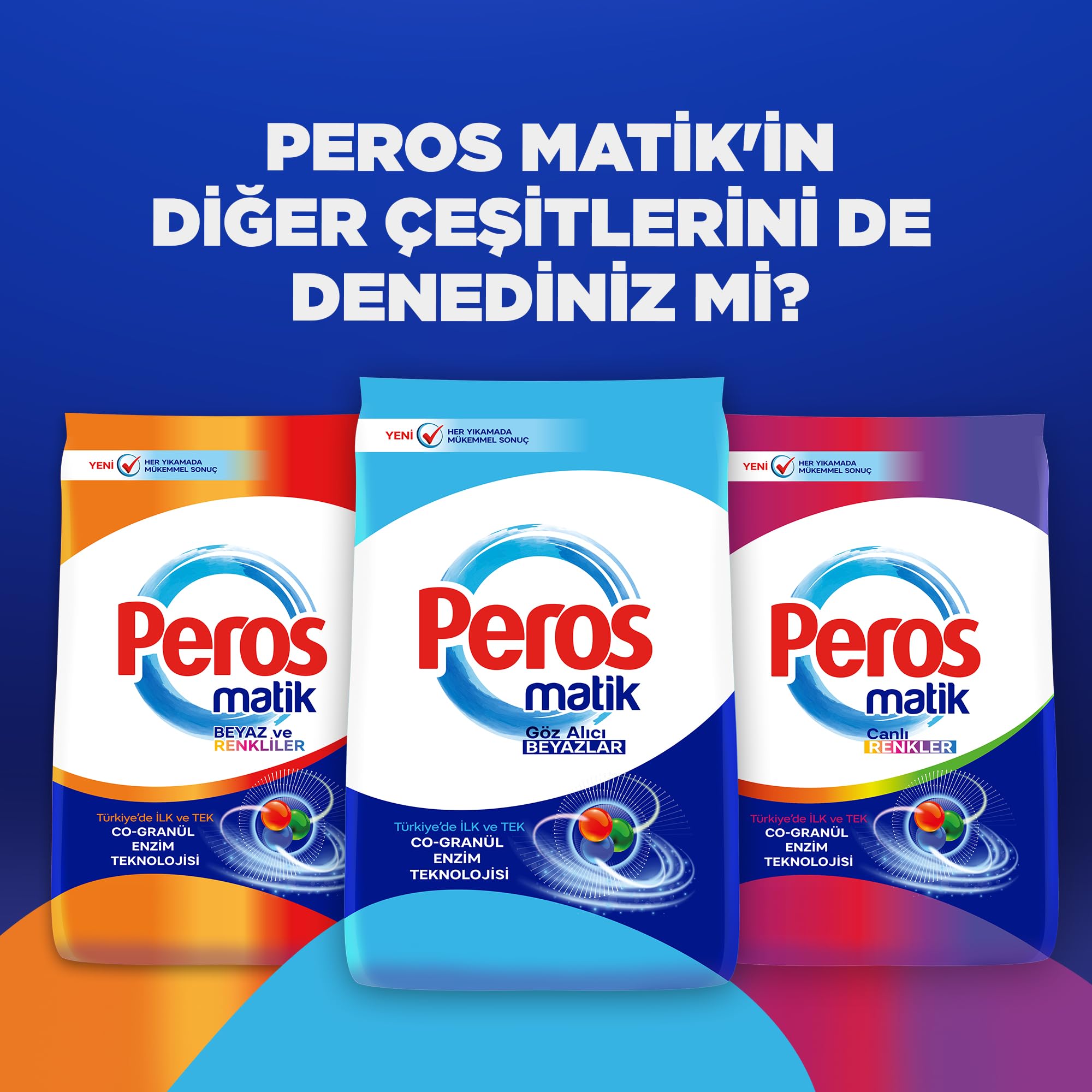 Peros Toz Çamaşır Deterjanı Göz Alıcı Beyazlar 1500 G