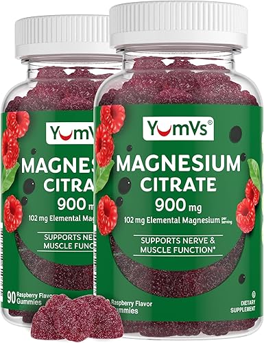 YumVs Gomitas de citrato de magnesio  900 mg de citrato de magnesio 102 mg de magnesio elemental  Citrato altamente absorbente  Apoya la función disponible en Yaxa Colombia