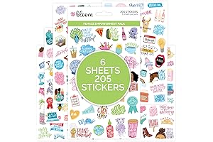 Bloom Daily Planners Girl Power Sticker Variety Pack