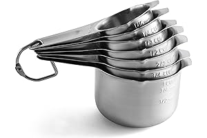 Spring Chef Stainless Steel Measuring Cups with Pour Spout