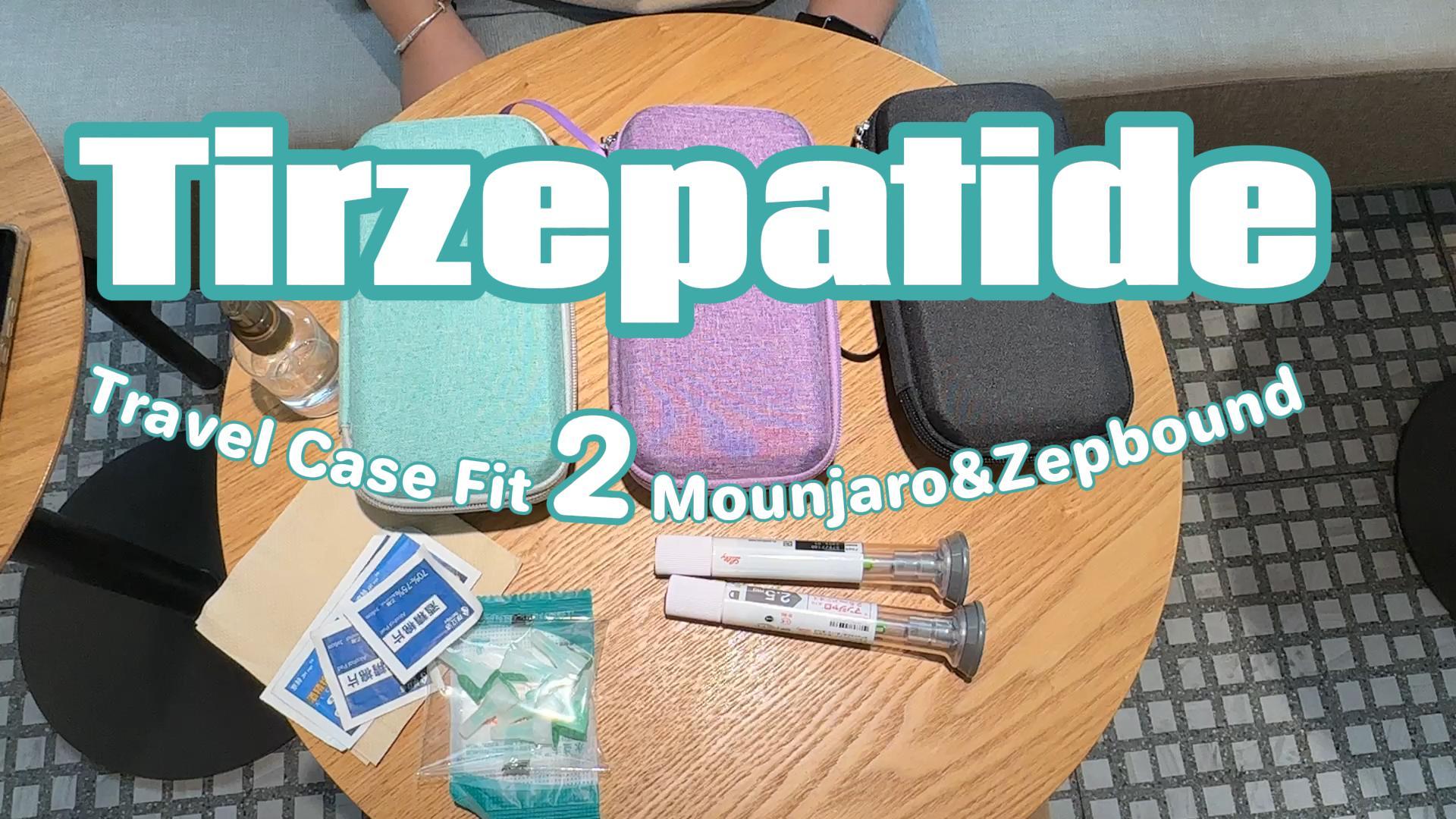 Amazon.com: Portable Insulated Cooler Travel Case Fits 2 Zepbound