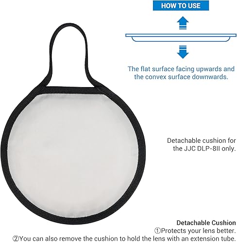 Miniatura 5 de JJC Funda de lujo para lentes Sony FE de 7.874-23.622 in con teleconvertidor y otras lentes inferiores a 5.5 x 14.6 pulgadas (profundidad x largo),