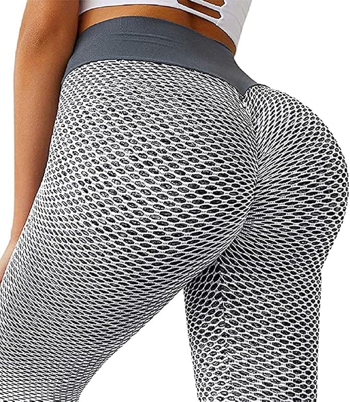 JGS1996 Butt Lifting Leggings for Women Tummy Control Workout Yoga Pants High Waisted Scrunch Booty Gym Compression Tights image 3