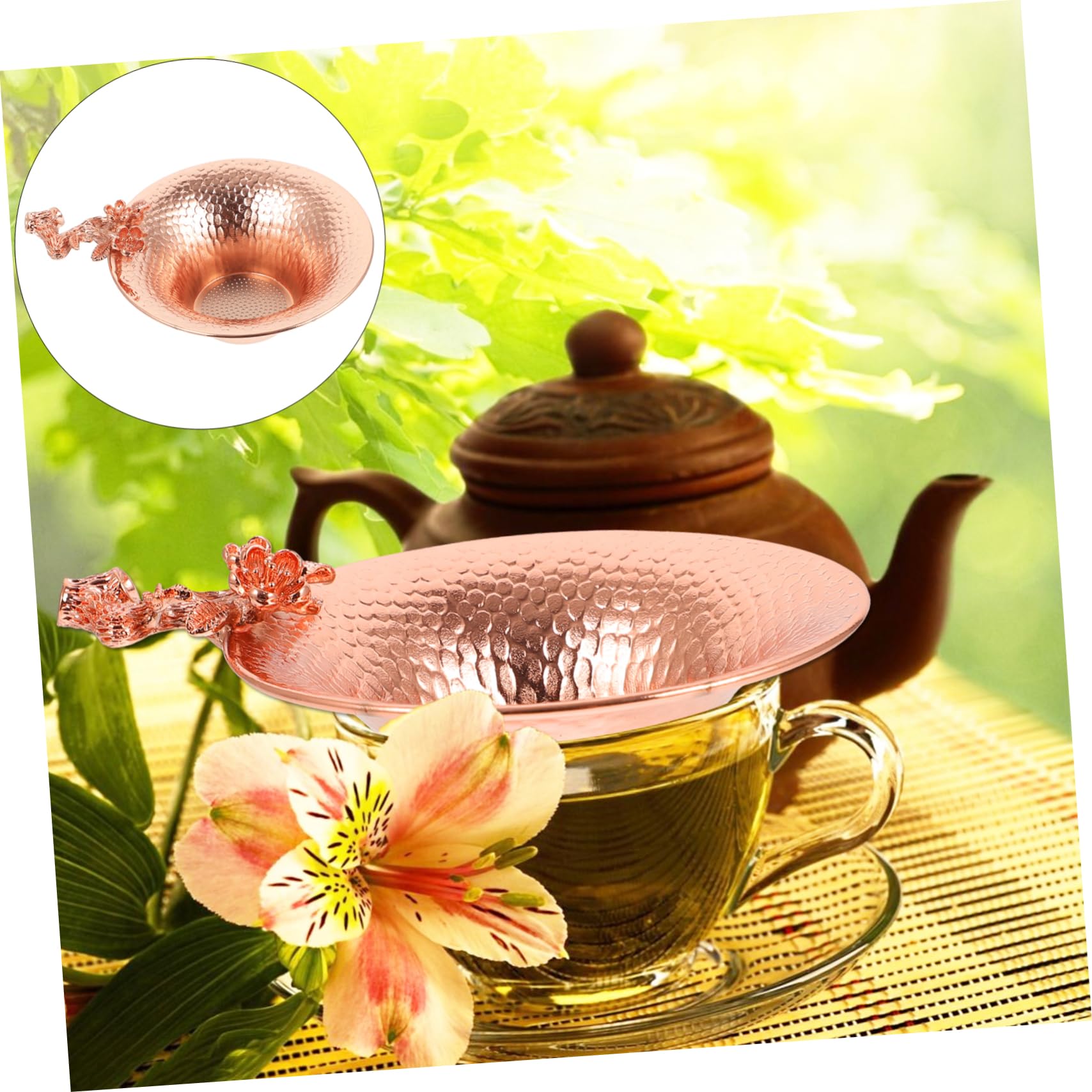 Ciieeo 3 Piezas De Fuga De Té Filtro De Hoja De Té Filtro Infusor De Té Colador De Cóctel De Té Embudo De Té Casero Filtro De Café Malla Infusor De Té Colador De Malla Filtro De Café