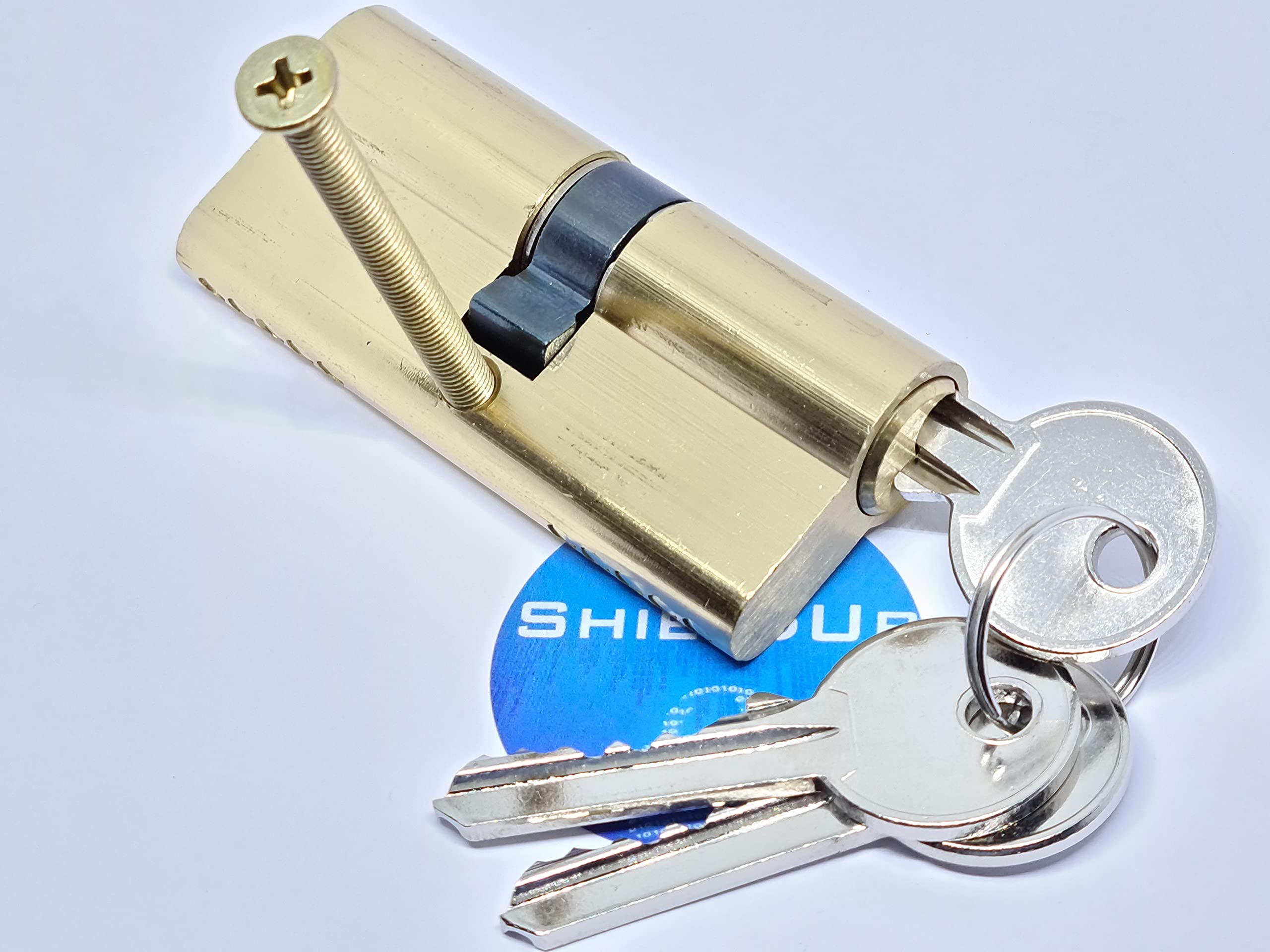 ShieldUp Brass 35T/35 Thumb Turn Euro Cylinder Lock 70mm - Image 2