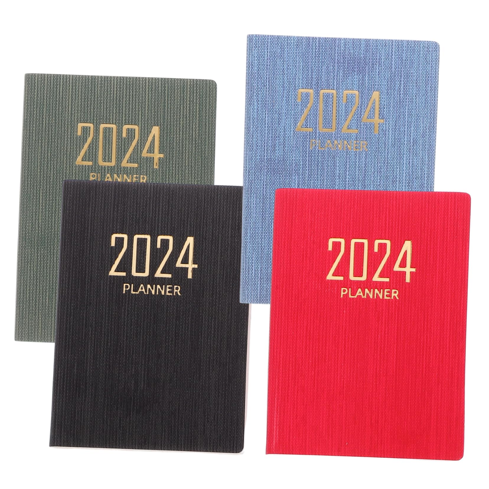 Housoutil 4 set Agenda Giornaliera Quaderno A Righe Quaderno Tascabile Con Fessure Blocco Note Per La Pianificazione Giornaliera Quaderno Punteggiato Per Appunti Di Riunioni 4 pezzi*4