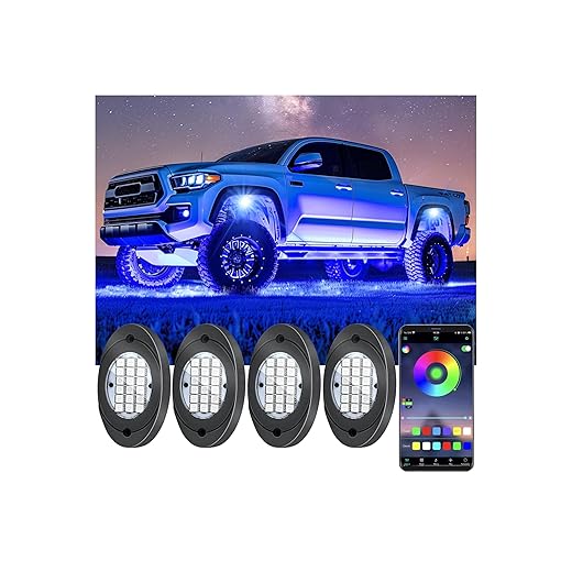 Fimker 4-Pod RGB Music Kit
