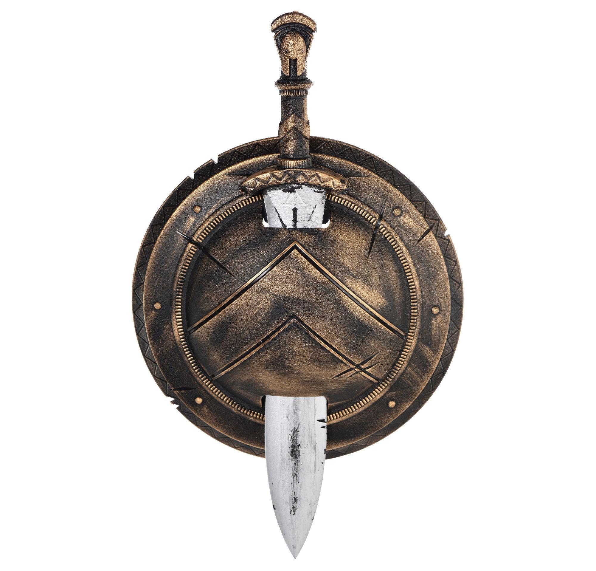amscan 845637-55 - Adult Spartan Shield And Sword