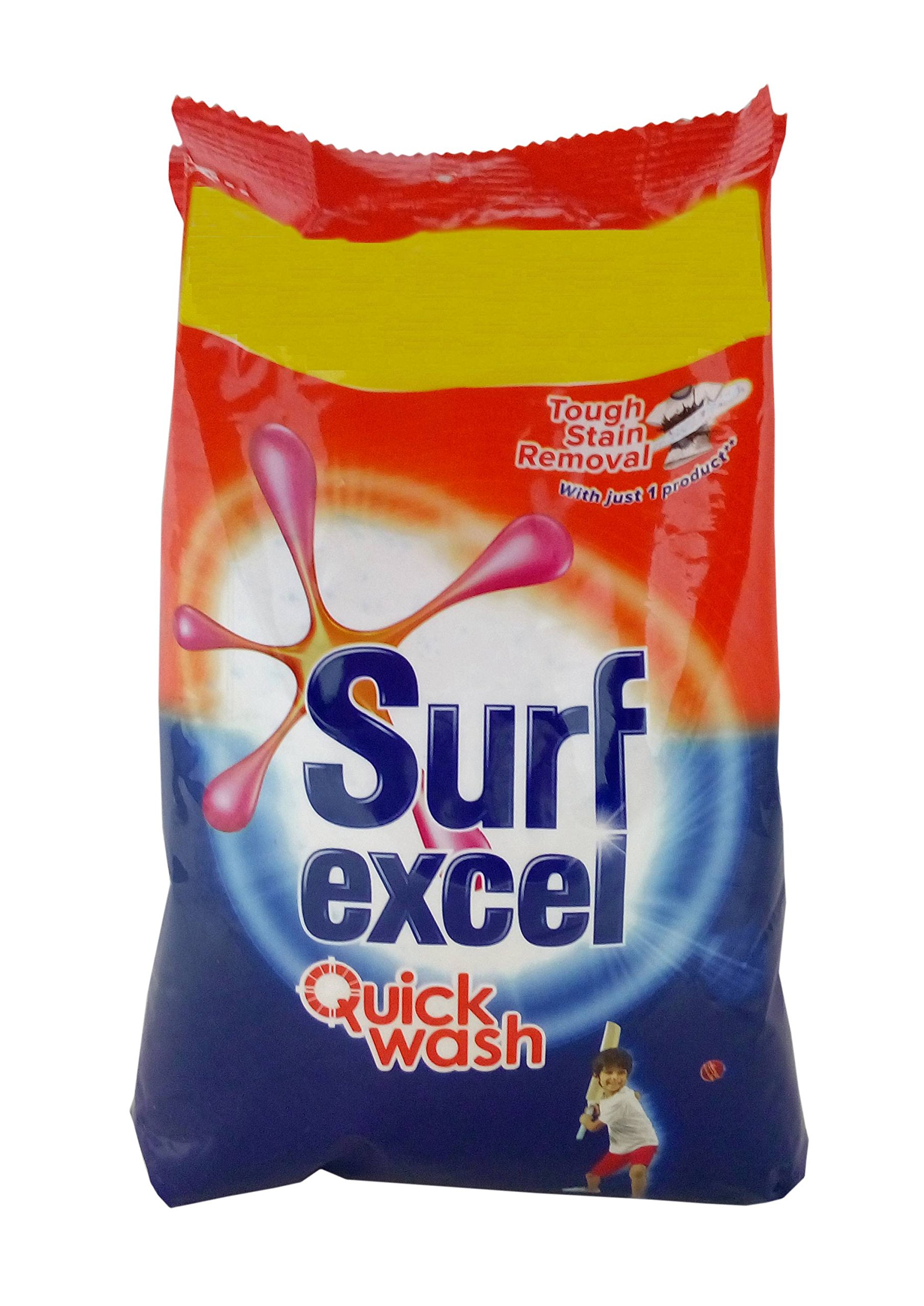 Surf Excel Quick Wash - Detergent Powder, 1kg Pack