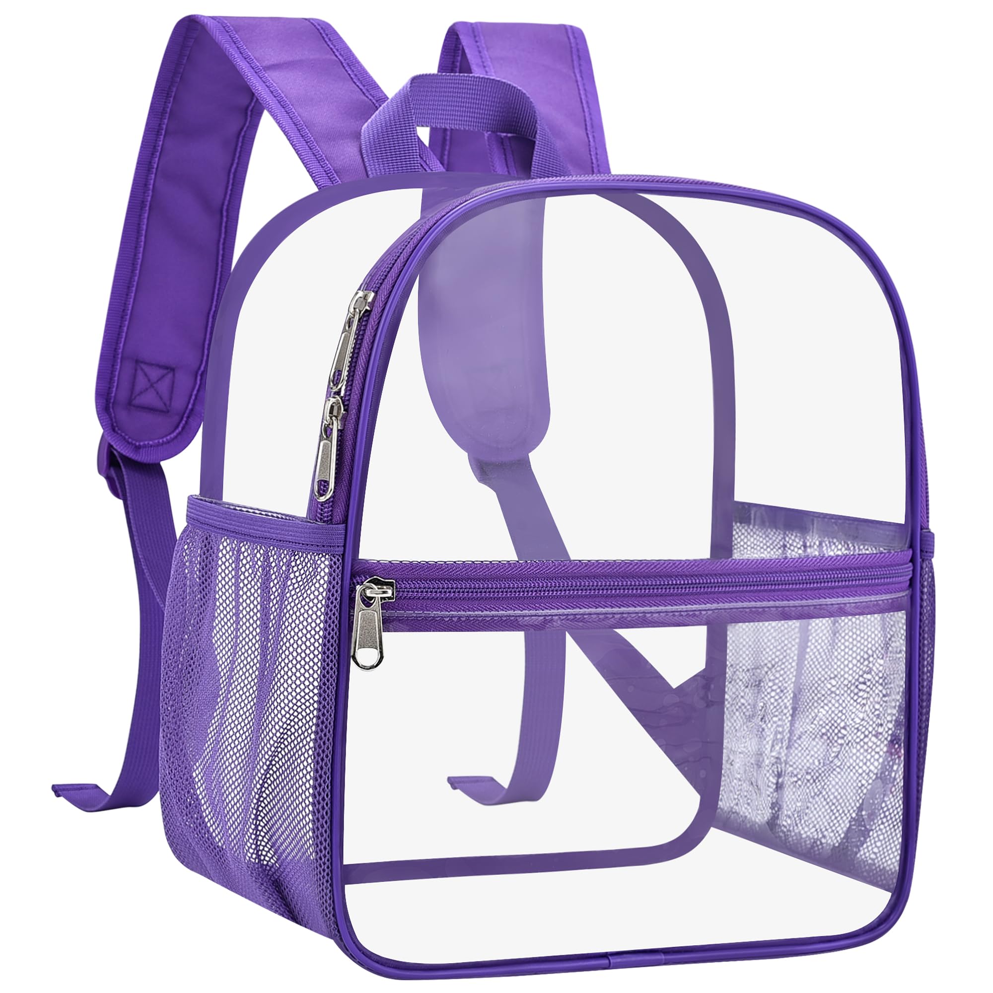 Oraben Clear Backpack for Stadium Events Stadium Backpack Waterproof 12x6x12 Clear Bag for Adult Concert Sport Work