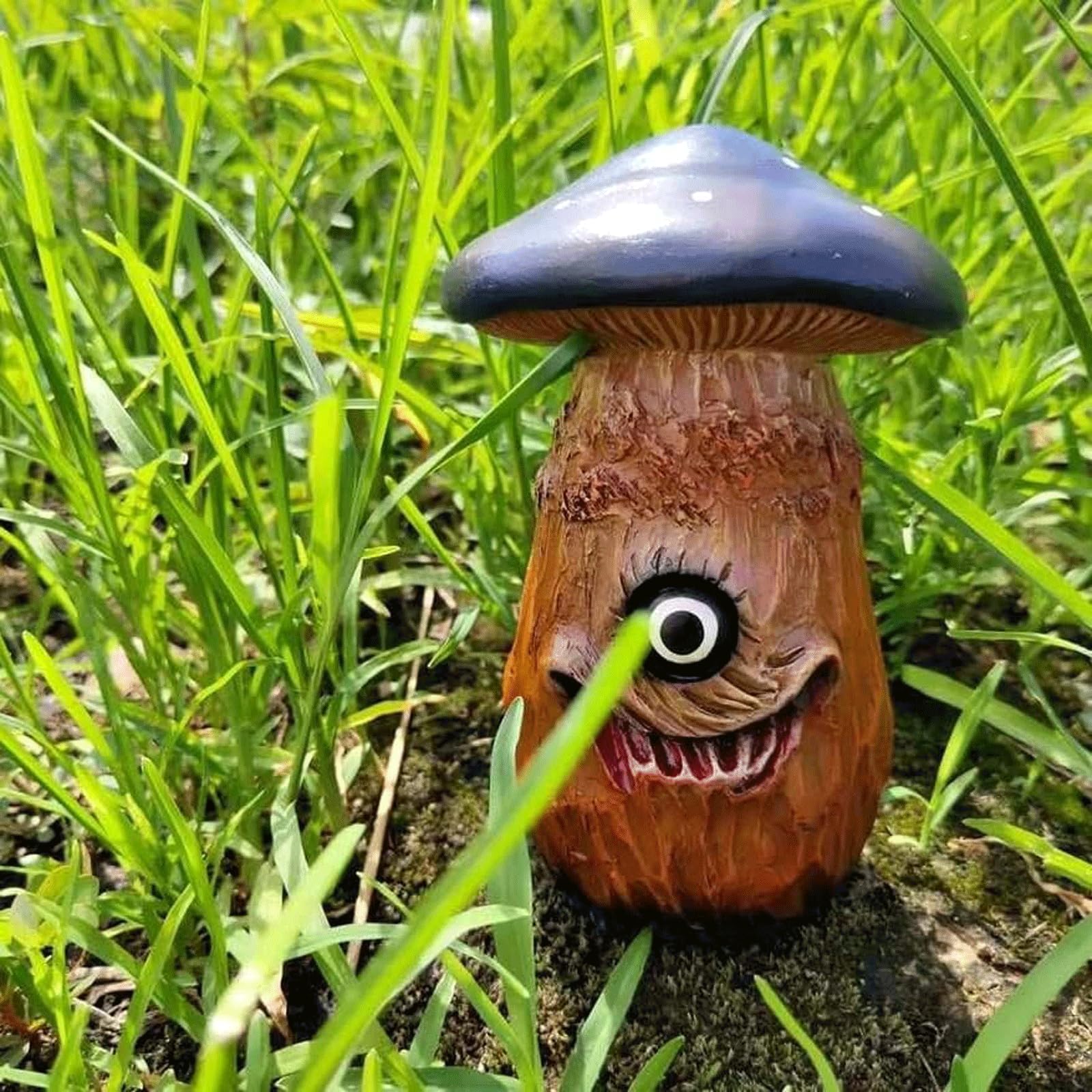 Amazon.co.jp: ハロウィン 面白い突然変異キノコ - 5インチ 樹脂