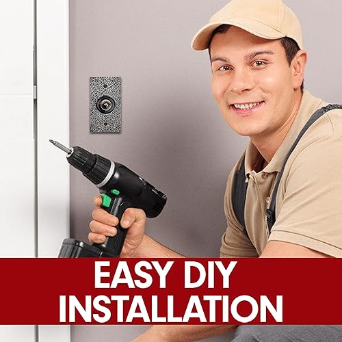 Miniatura 5 de Botón de timbre de puerta, botón de timbre, timbre con cable, botón de timbre con cable, botón de timbre de timbre de puerta, repuesto de botón de