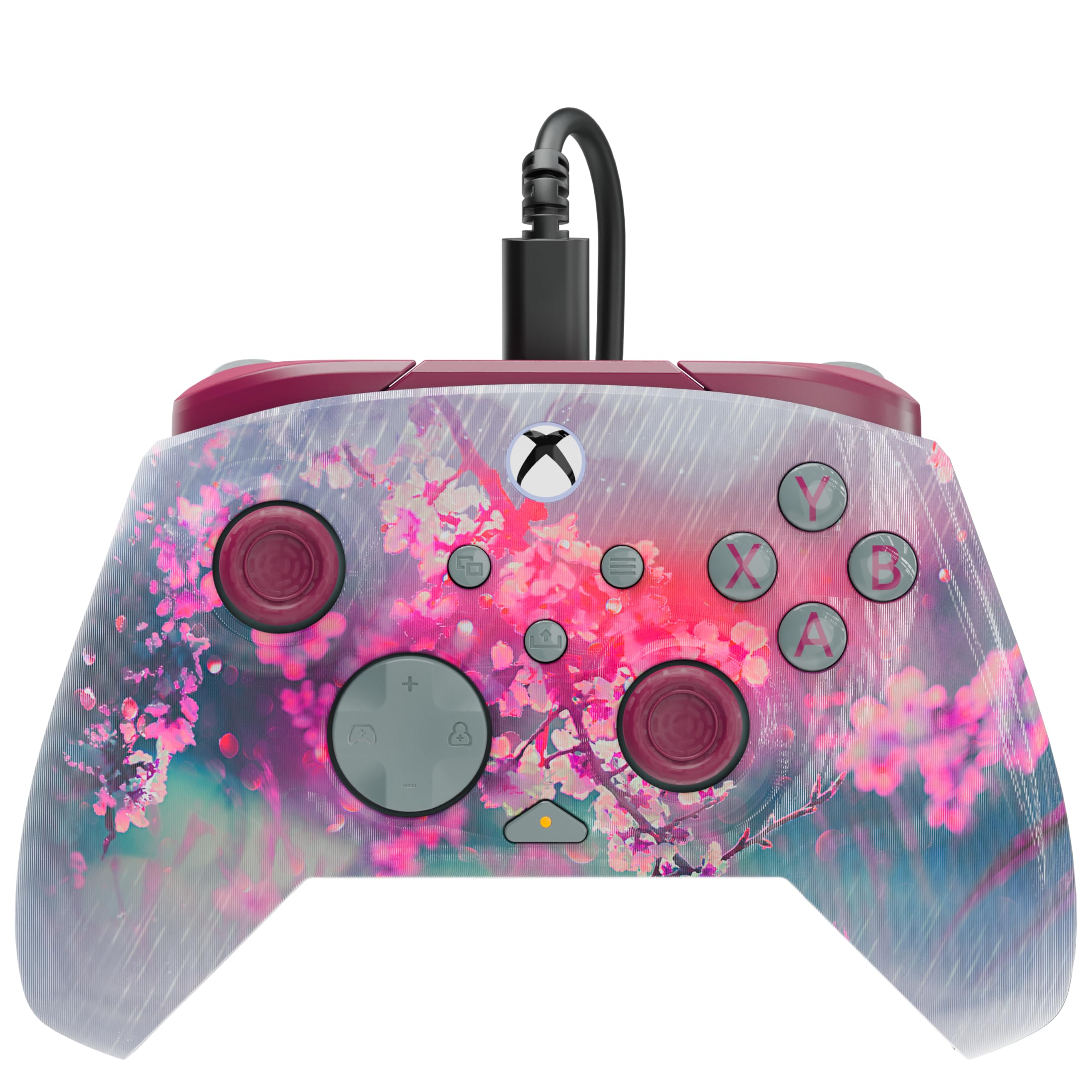 Turtle Beach Rematch Advanced Kyoto Bloom Manette de jeu filaire - Licence Xbox Series XS, Xbox One et PC avec Lenticulaire, multi-design, Boutons Programmables, Gâchettes et commandes audio