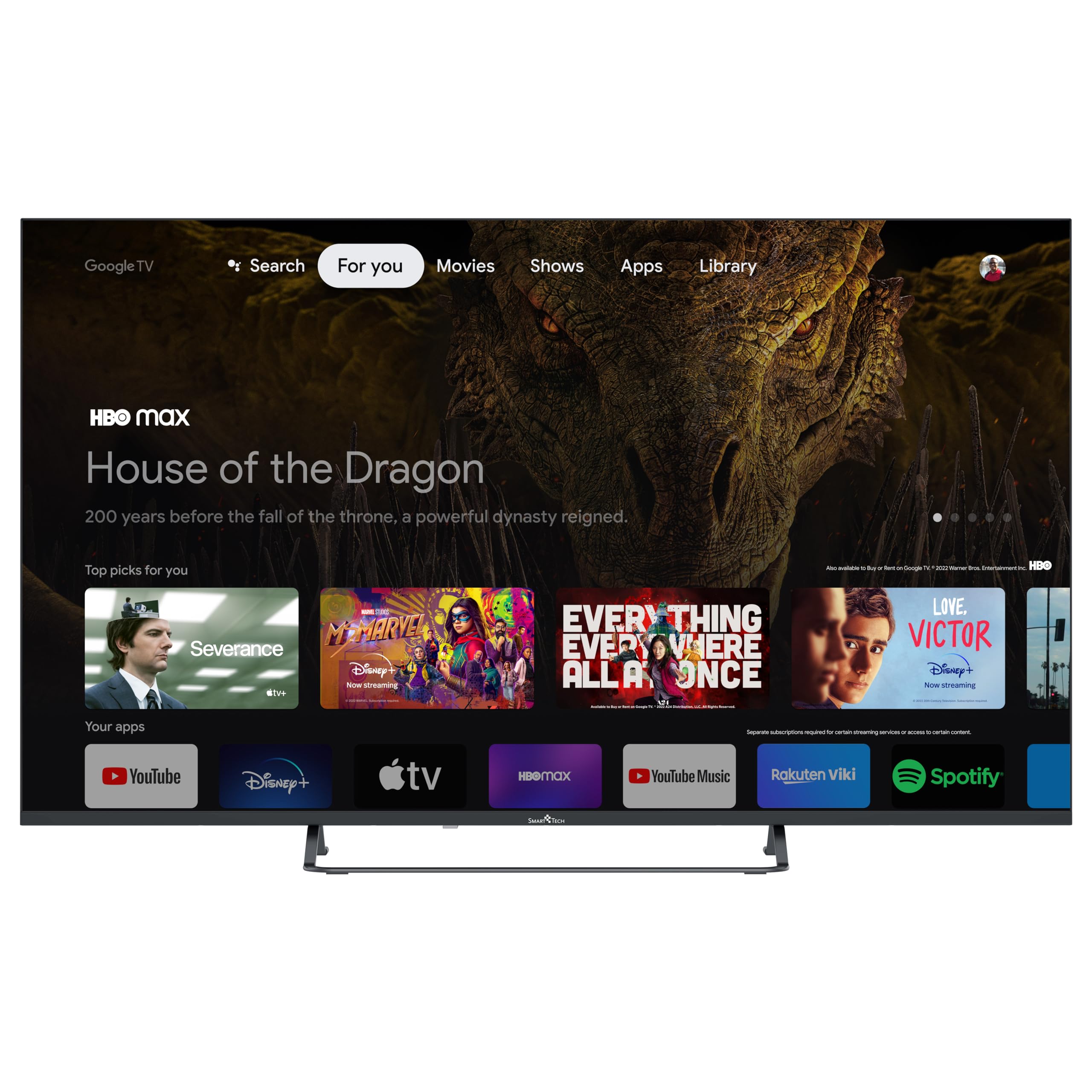 55UG10V3 Smart TV 4K Ultra HD 55 Pollici LED - Dettaglio
