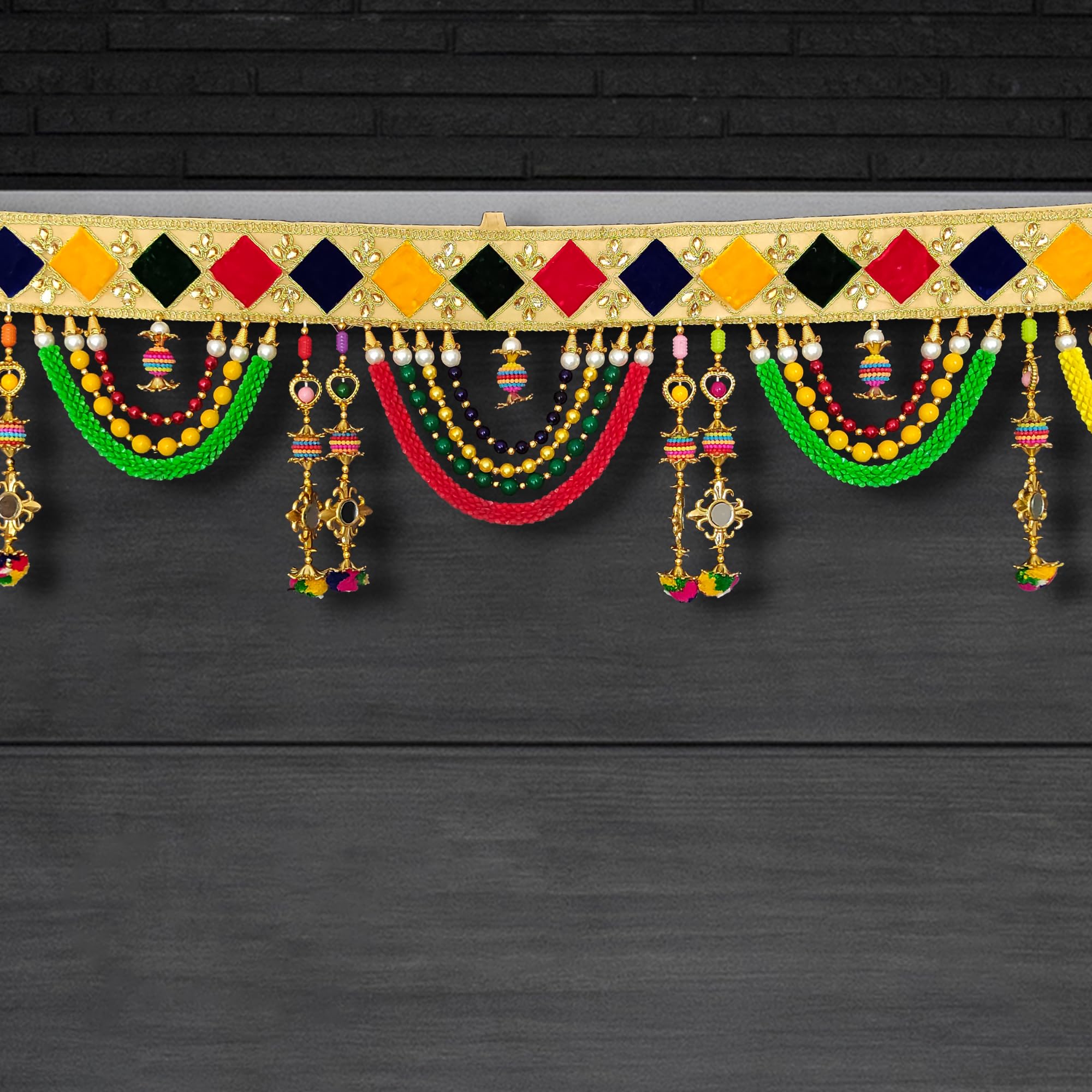 REPTUM DECOR Cotton Toran (37 inch, Multicolour) - Image 3 thumbnail