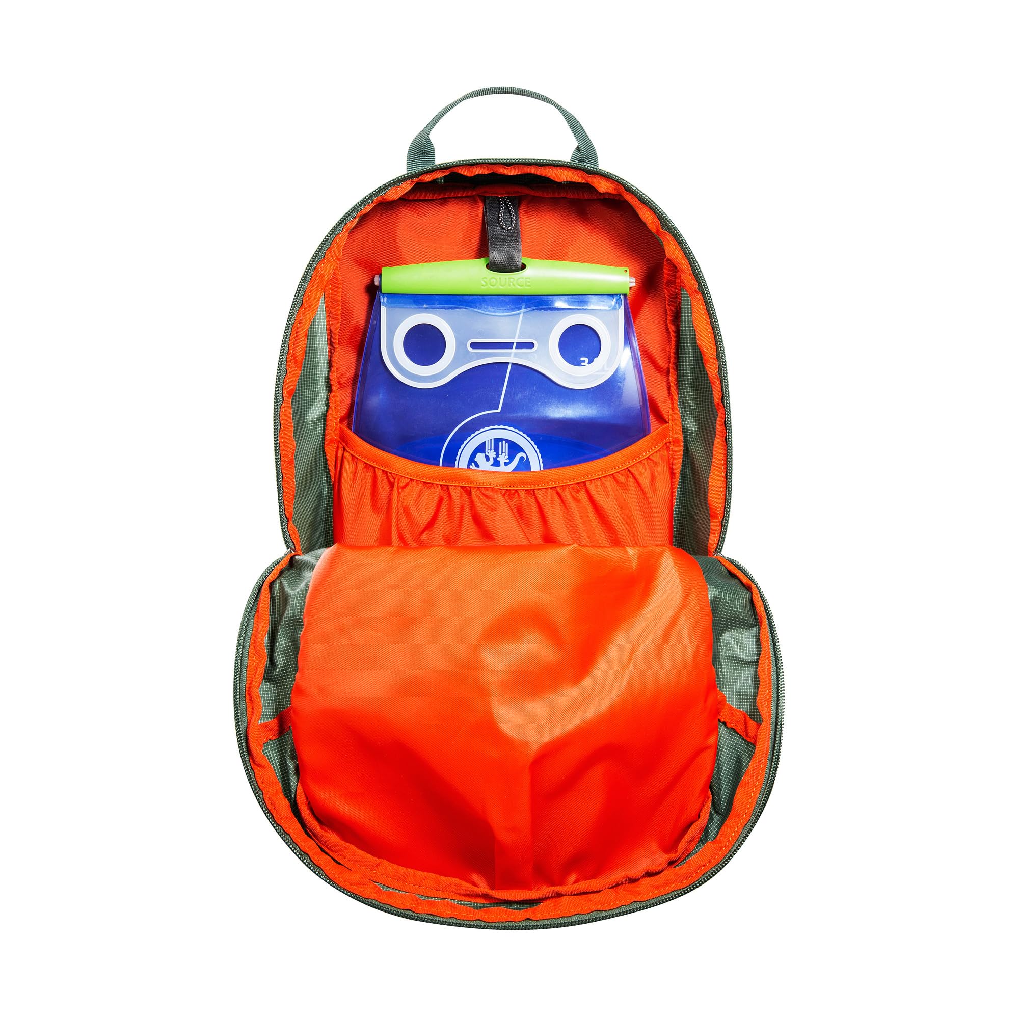 Tatonka Active Pack 15 - kleiner Rucksack für aktive - Mit diversen Fächern, Trinkblasenfach und 15 Liter Fassungsvermögen