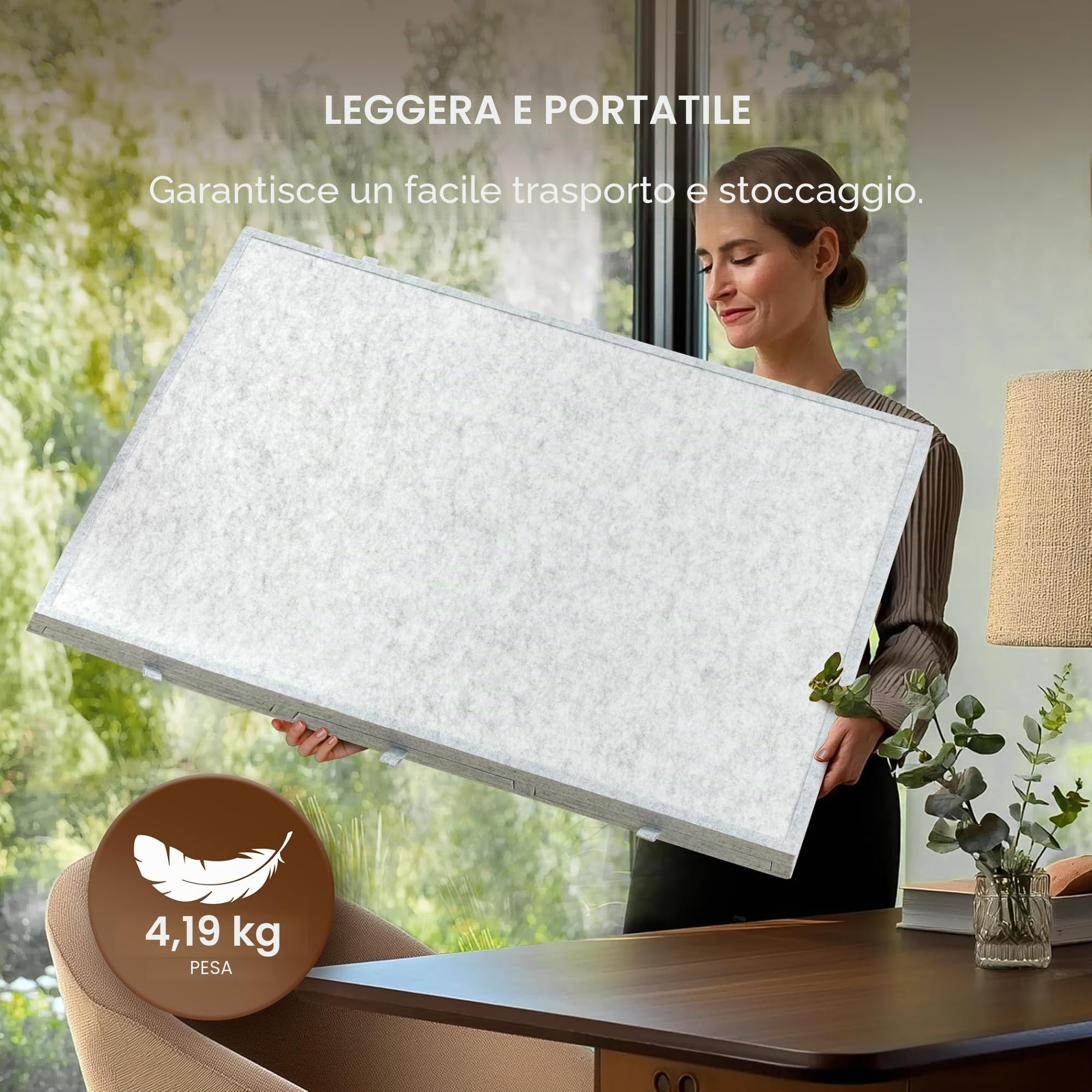 Becko US - Tavolo puzzle inclinabile da 1500 pezzi, con 6 cassetti colorati e copertina, tavolo puzzle con contenitore per adulti, leggero e portatile, per puzzle da 1500 pezzi