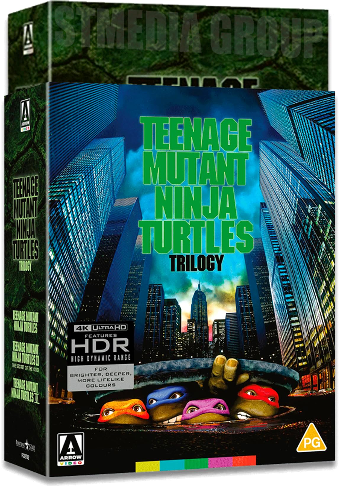 Teenage Mutant Ninja Turtles: Trilogy (Limited Collector's Edition) [3-Disc Set] [4K UHD + Blu-ray] [Region Free]