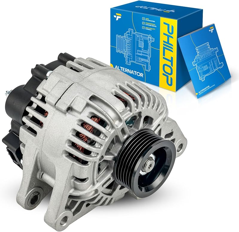 Alternador PHILTOP 12 V 120 A 11016N para Hyundai Santa Fe, XG300, XG350 e Kia Amanti
