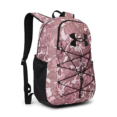 Under Armour Hustle Sport Backpack Backpack Bags Prime Pink/Black/Black, Polyester