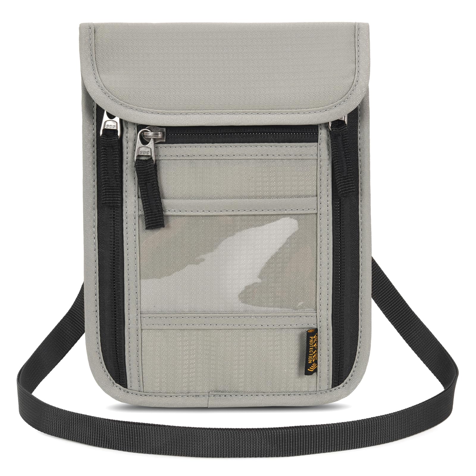 Neck Wallet Lightweight RFID Blocking Waterproof Travel Pouch Passport Wallets for Women Men