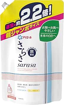 Amazon | さらさ 洗濯洗剤 液体 詰め替え 超ジャンボ 1.64kg | さらさ