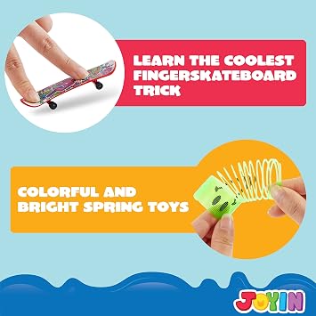 JOYIN 60 Pcs Party Favors for Kids, Fidget Toys Pack, Sensory Toy, Goodie Bags Fillers for Birthday Party, Prizes in Bulk for School, Pinata Stuffers, Classroom Prizes, Treasure Box Toys