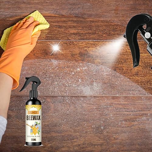 Miniatura 2 de Leutsin Spray de cera de abeja micromolecularizada natural, pulidor y limpiador de muebles totalmente natural, limpiador en aerosol de cera de abeja