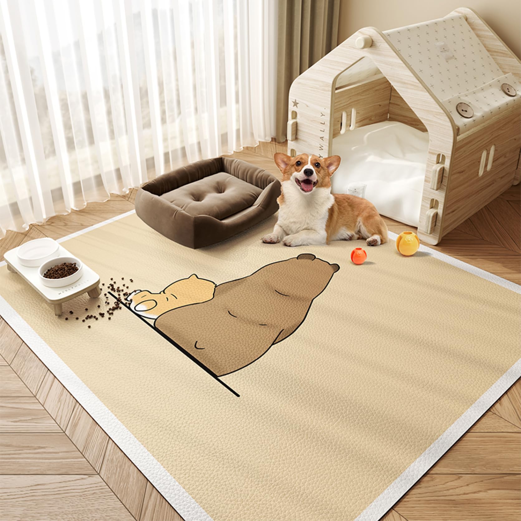 完売品ciatreかわいい犬のイラスト付きマット 完売品ciatreかわいい犬のイラスト付きマットミニマット かわいい 通販