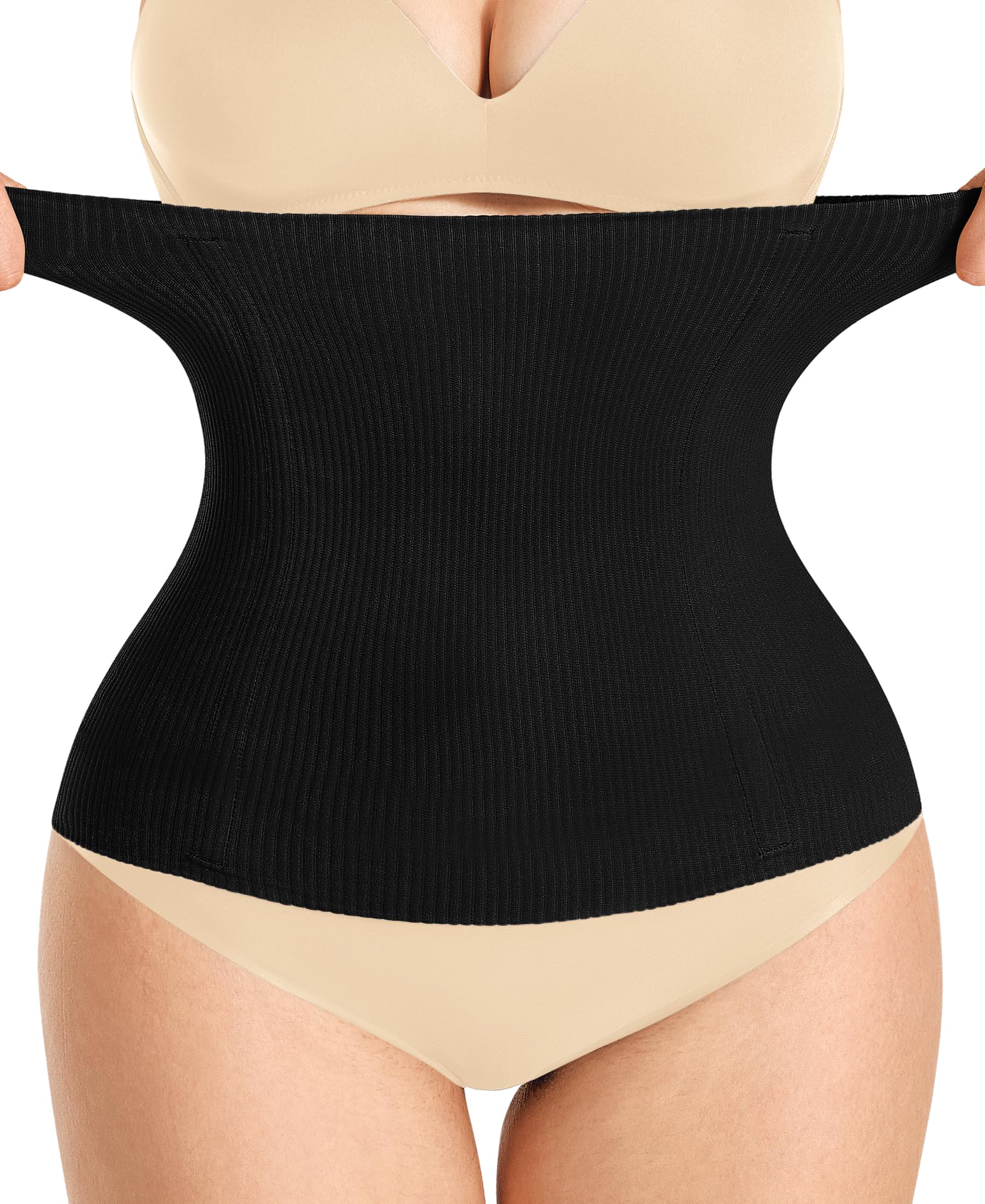 YERKOAD Waist Trainer for Women Corset Shapewear Tummy Control Faja Body Shaper Waist Cincher Postpartum Belly Band