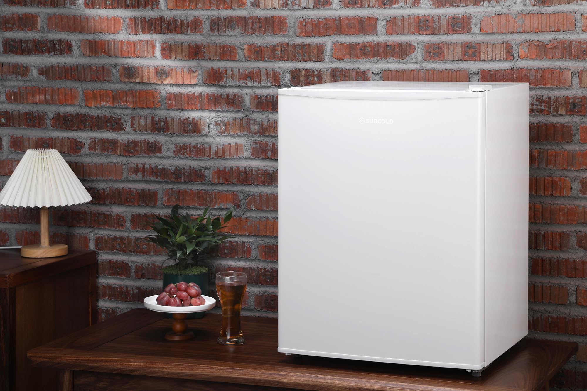 Subcold Eco60F Mini Freezer | 4-Star Table Top Unit | Energy-Efficient Appliance with Adjustable Thermostat & Reversible Door | Customisable Storage Removable Shelf (White) — view 8