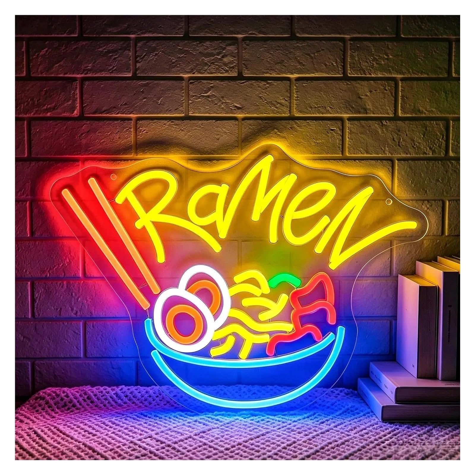 Insegna al Neon Insegna Al Neon LED Ramen Bowl
