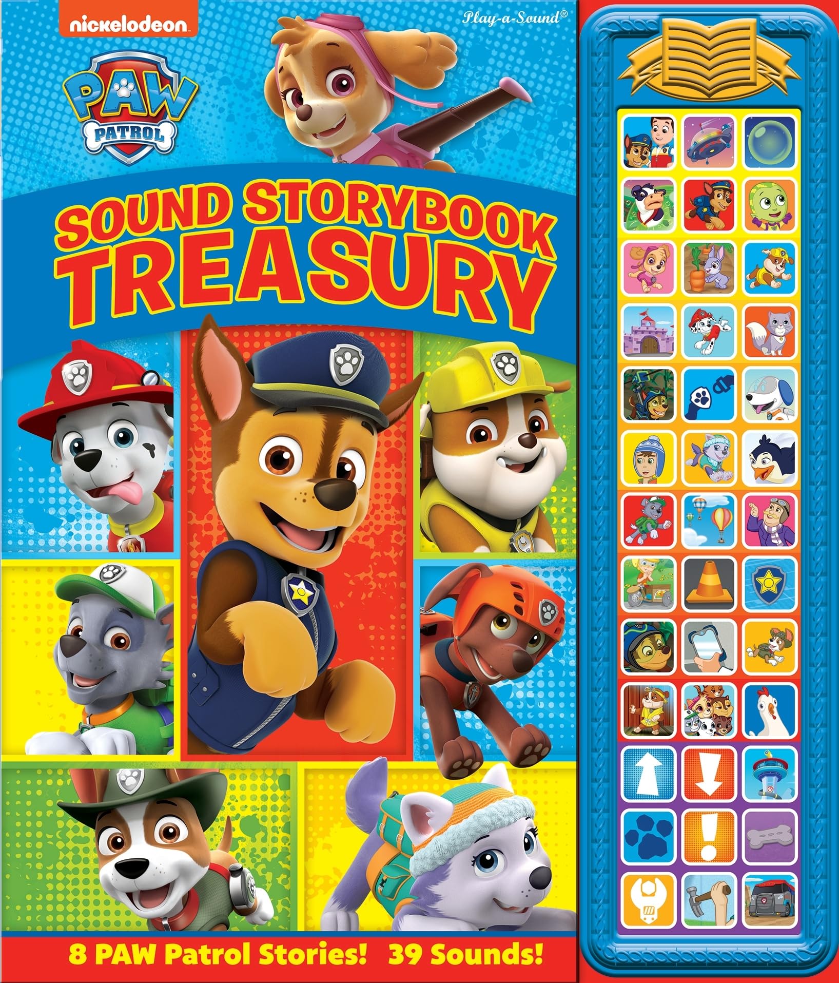 Photo 1 of **Book is torn**Nickelodeon Paw Patrol - Sound Storybook Treasury - PI Kids