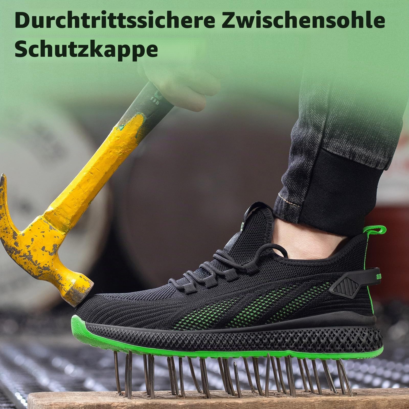 SPIEZ Unisex Sicherheitsschuhe für Herren leicht Arbeitsschuhe Damen