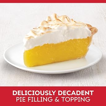 Duncan Hines Comstock Original Lemon Creme Pie Filling and Topping, 21 oz. (Pack of 8)