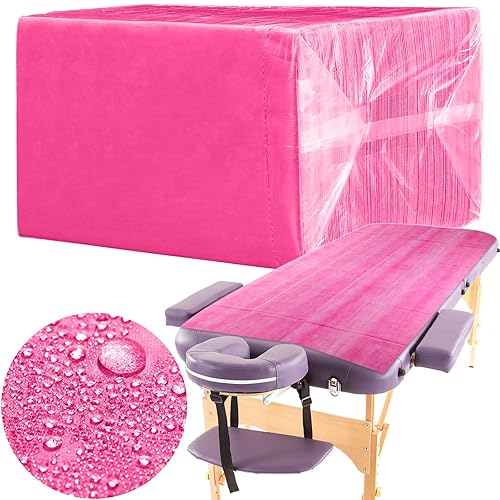 100 piezas de sábanas desechables, sábanas de tela no tejida para spa, impermeables, para mesa de masaje, a prueba de aceite, para viajes, spa, 100 piezas de sábanas desechables, sábanas de tela no tejida para spa, impermeables, para mesa de masaje, a prueba de aceite, para viajes, spa,