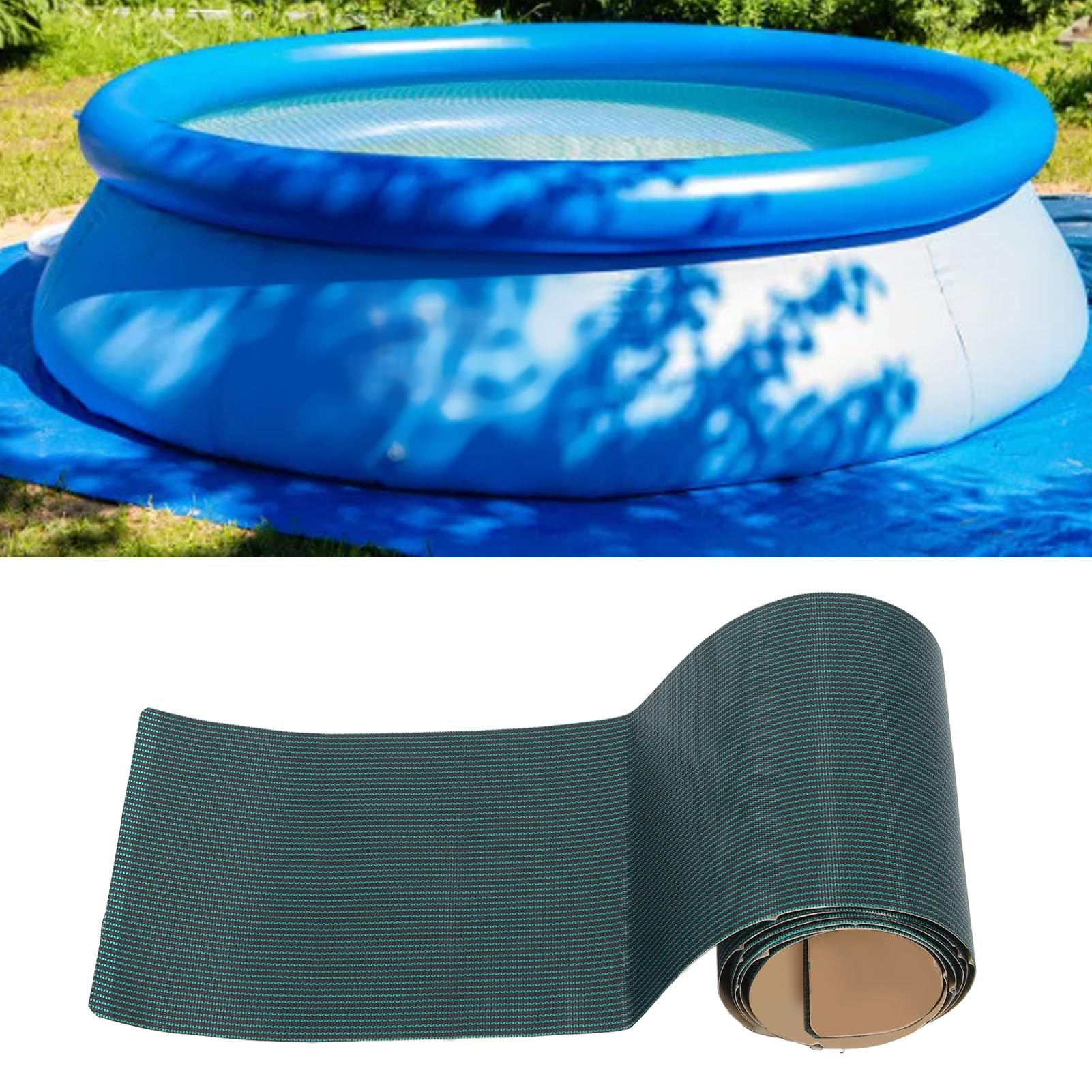 2 Rollen Pool-Abdeckungs-Patch, Pool-Patch-Reparaturset, selbstklebend