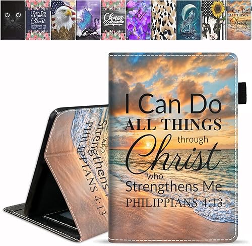 Funda para tablet Kindle Fire HD 10Fire HD 10 Plus (11 generación, versión 2021), funda de piel sintética de alta calidad con ranura para tarjeta y