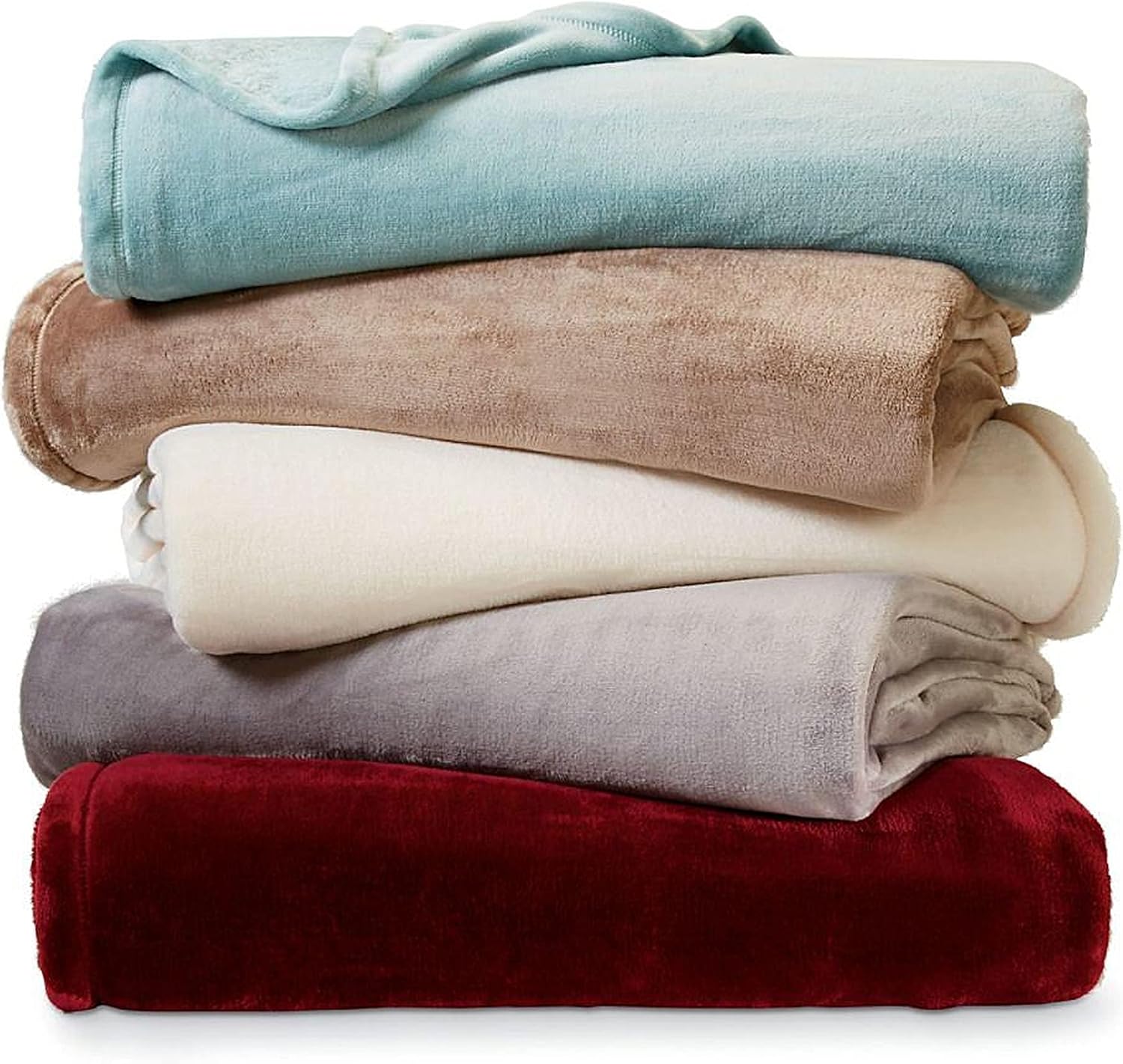 Elegant Comfort #1 Fleece Blanket on Amazon - Super Silky Soft - Luxury- All Season Super Plush Luxury Fleece Blanket Twin/Twin XL Cube Design Lilac