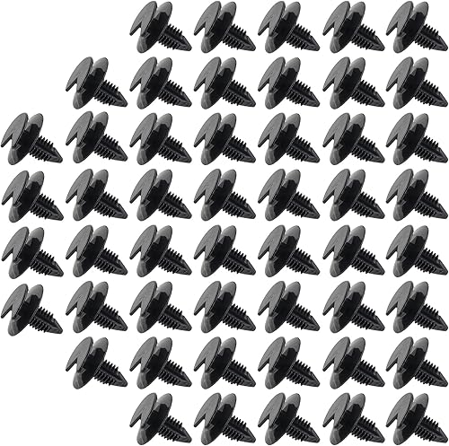 Miniatura 2 de AUTOKAY 50 clips de retención para panel de moldura de puerta, para GM, para Chrysler para Jeep Wrangler YJ, CJ7, CJ8 Scrambler Re# 4005099, 796255,